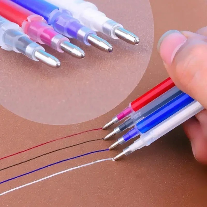 10PCS Heat Erasable Fabric Marker Pen Disappearing Sewing DIY Craft Tool