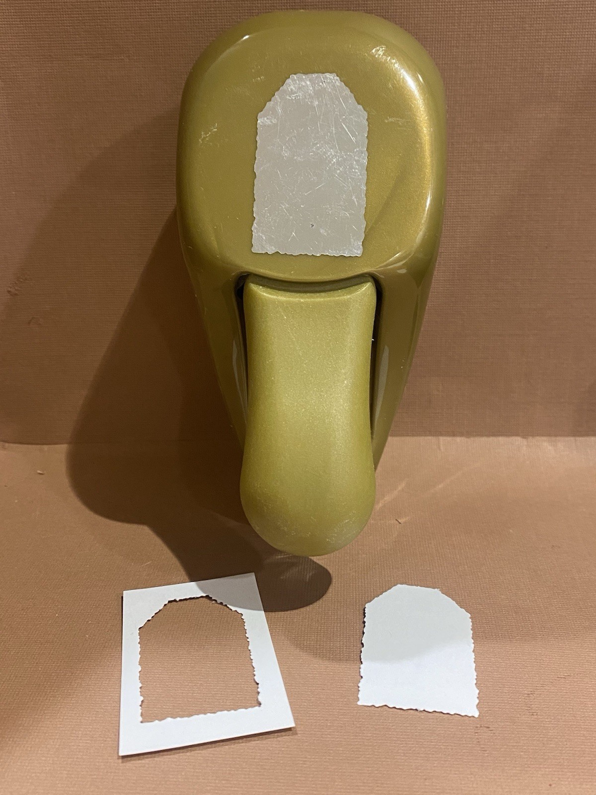 EK Success Gift Tag Paper Punches 1 3/4” Whale Tale Used Lot Of 2
