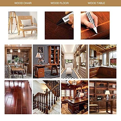 DAIXISM Furniture Repair Kit Wood Markers Wax Sticks, for Stains, Scratches, …
