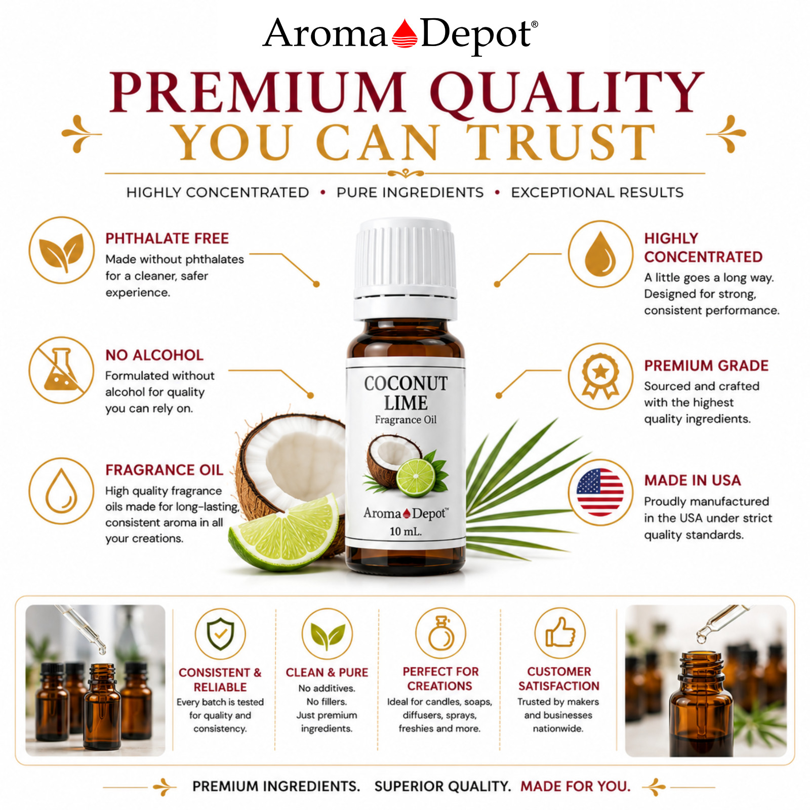 Essential Oil 10ml. – For Soap Making, Perfumery, Candle Making, Body Butters