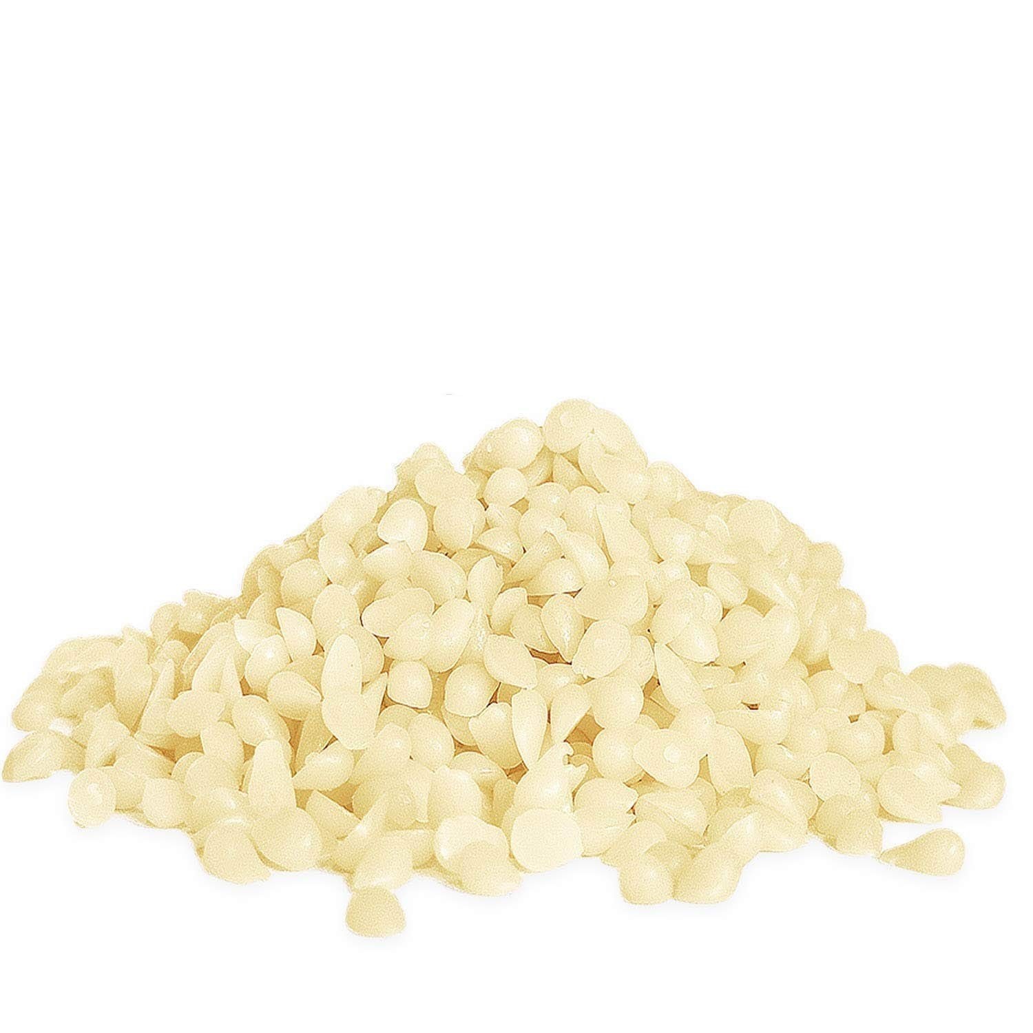 Howemon White Beeswax Pellets 10 lb 100% Pure and Natural Triple Filtered for…