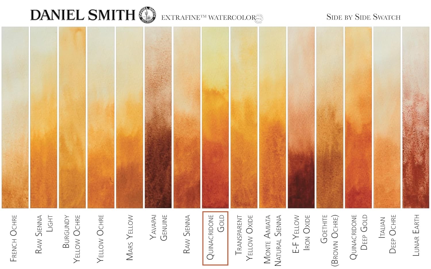 Daniel Smith 284600238 DANIEL SMITH Extra Fine Watercolor 15ml Paint Tube, Quina