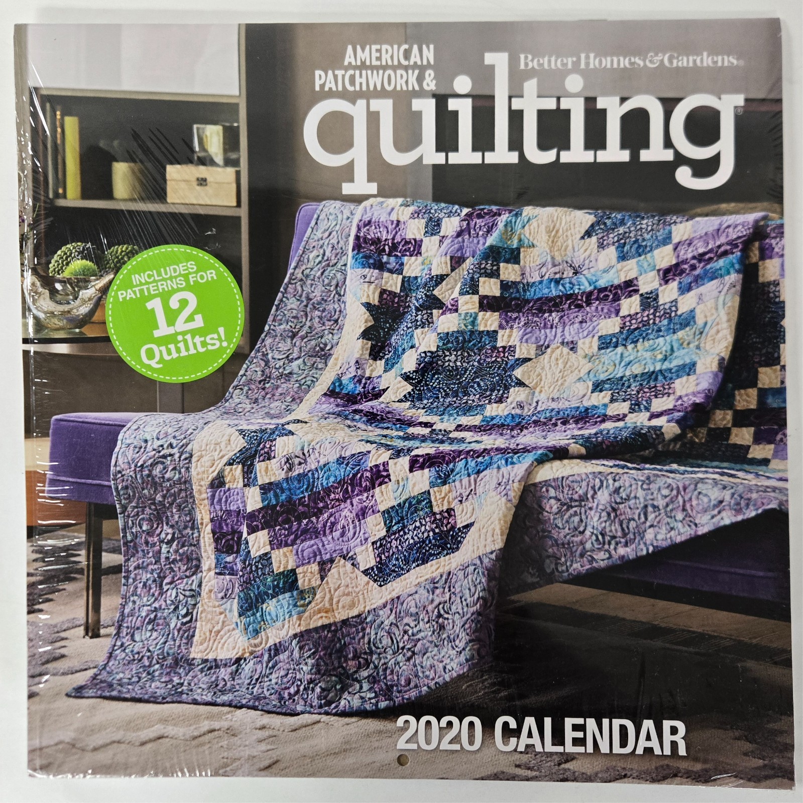 8 SEALED American Patchwork Quilting Calendars 2008-2021 BH&G ~ 12 Patterns Each