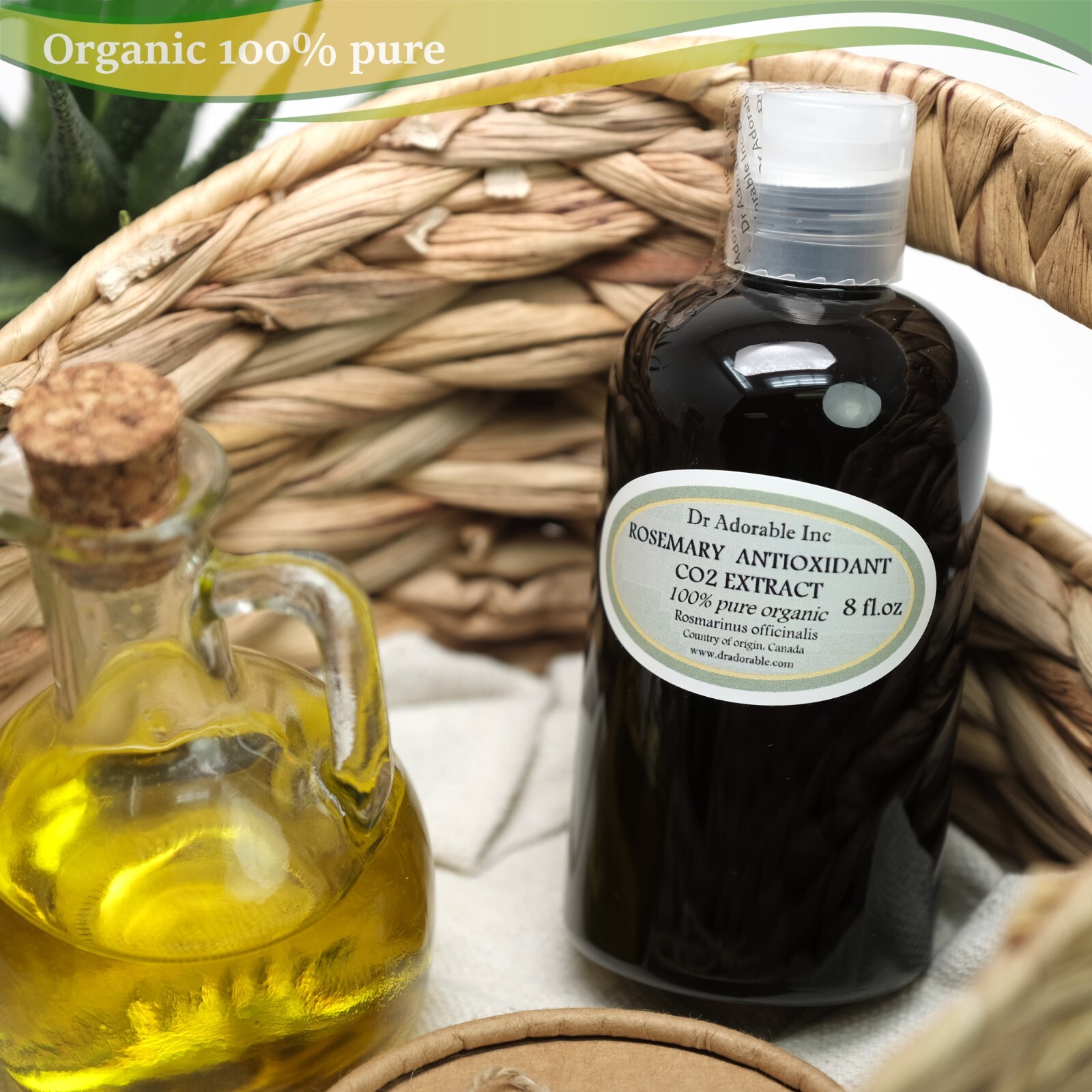 Premium Rosemary Antioxidant Co2 Extract Organic Pure Cosmetics