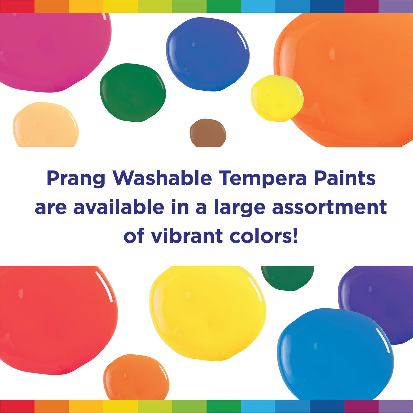 Prang Washable Tempera Paint, Black, 16 Oz., 1 Count 16 Fl Oz (Pack of 1)