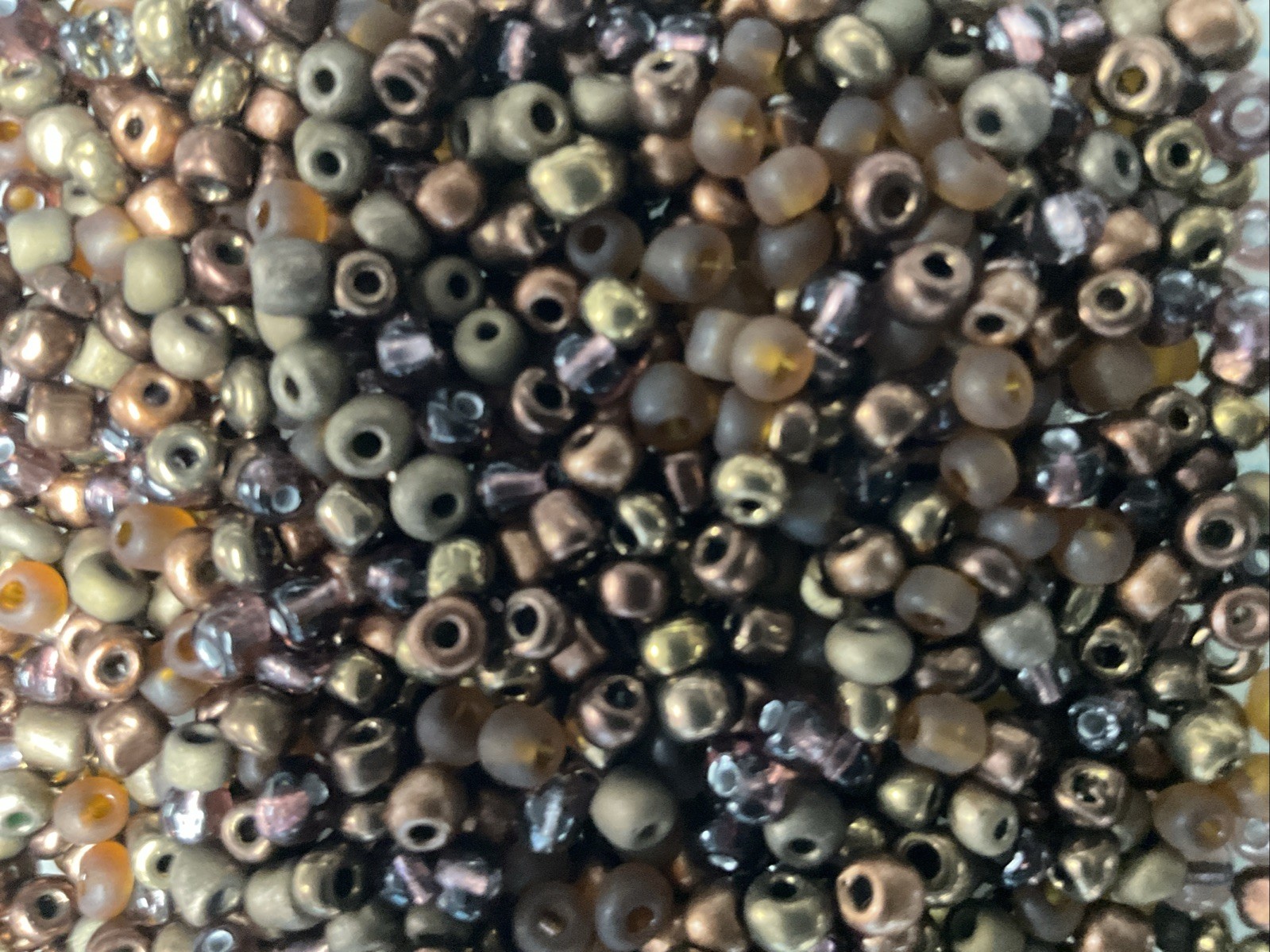 Glass Seed Beads 4m 6/0 MAHONGANY BROWN 2.9 Oz 85g MULTI ITEM COMBINE SHIPPING
