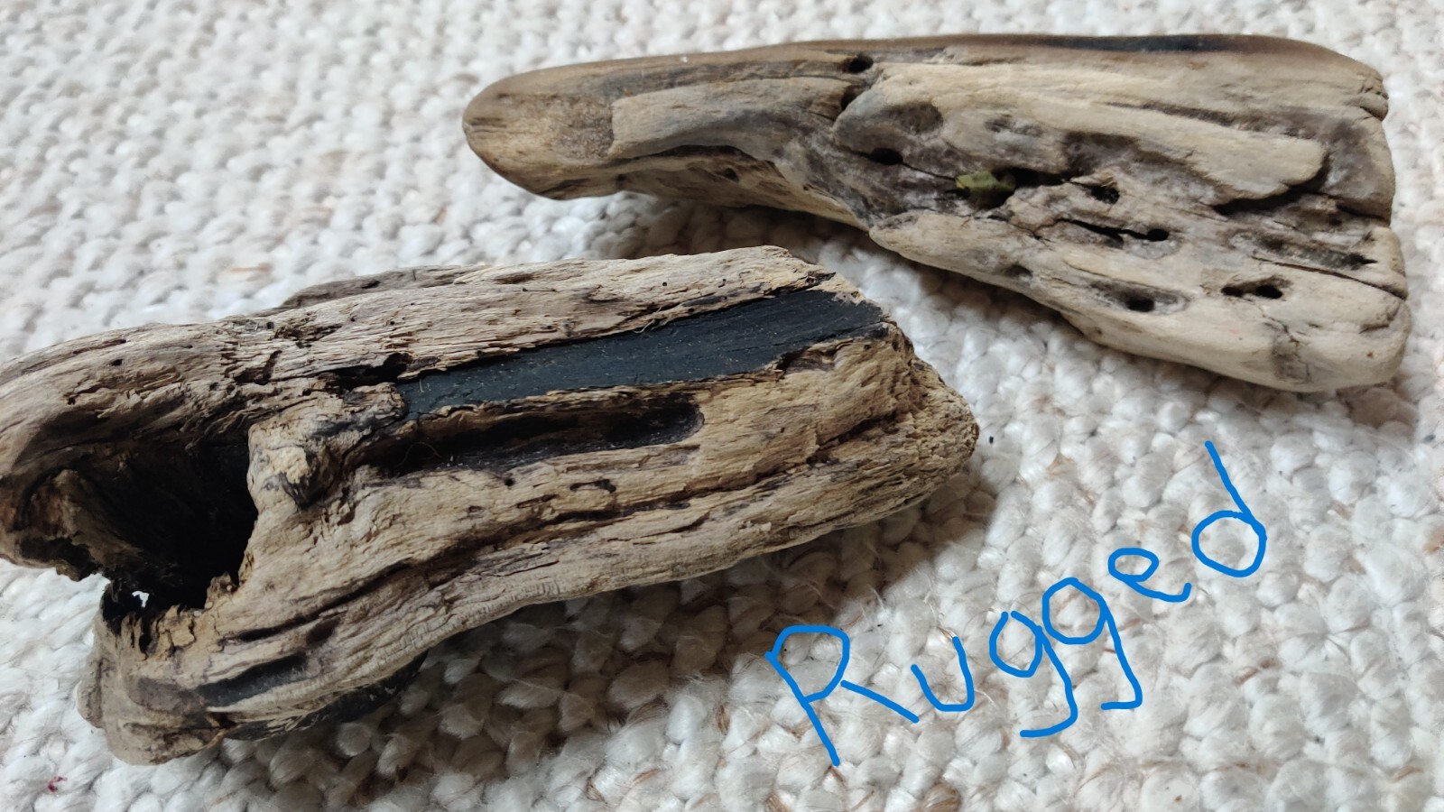 2 lbs. (14+ pcs.) of Beautiful, Unique, Natural Driftwood Gleaned from Lake MI