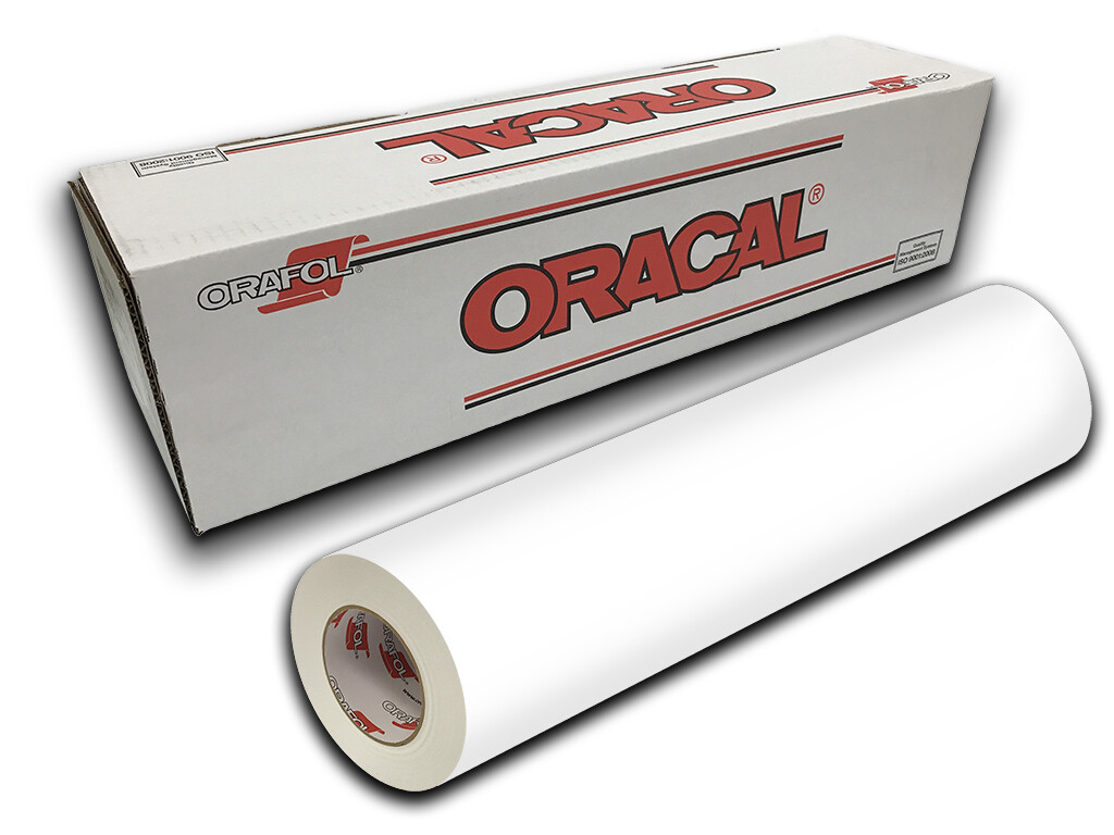 12″ X 10yd – White Gloss Oracal 651 Craft & Hobby Cutting Vinyl Roll