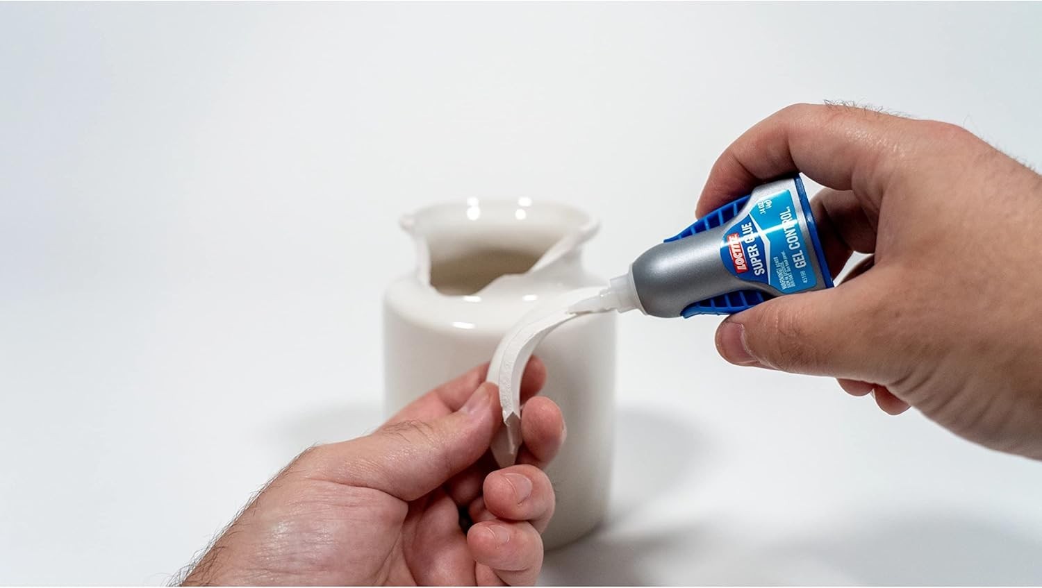 Super Glue Gel Control, Clear, 0.14 fl oz Bottle, 6 Pack – Superglue for Plas…