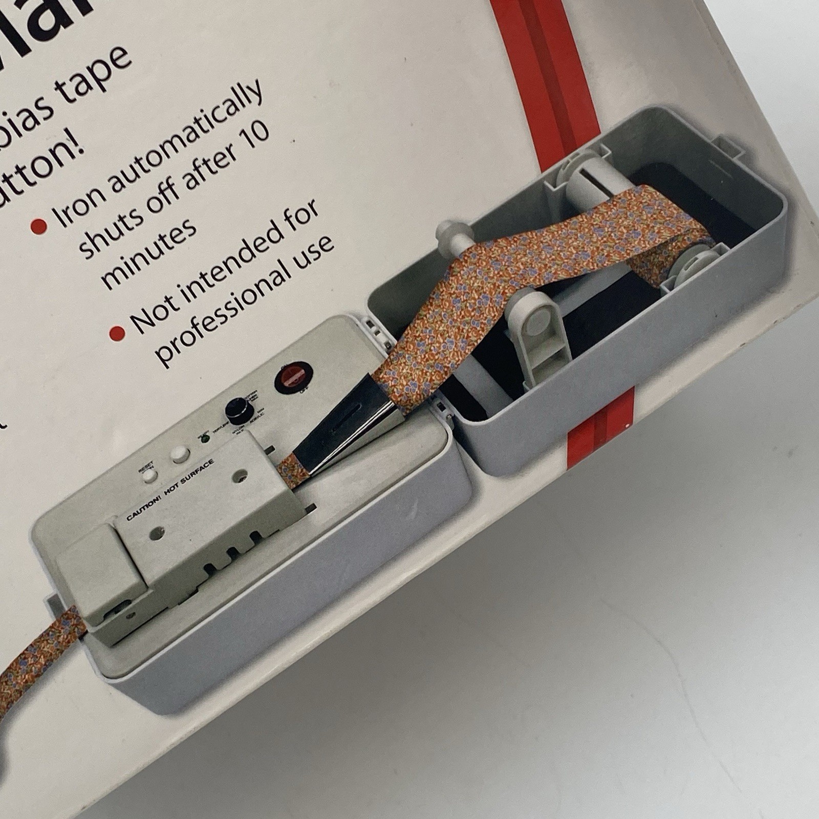 Simplicity Bias Tape Maker Single Fold Machine 881925 3/4″ Tip Tested