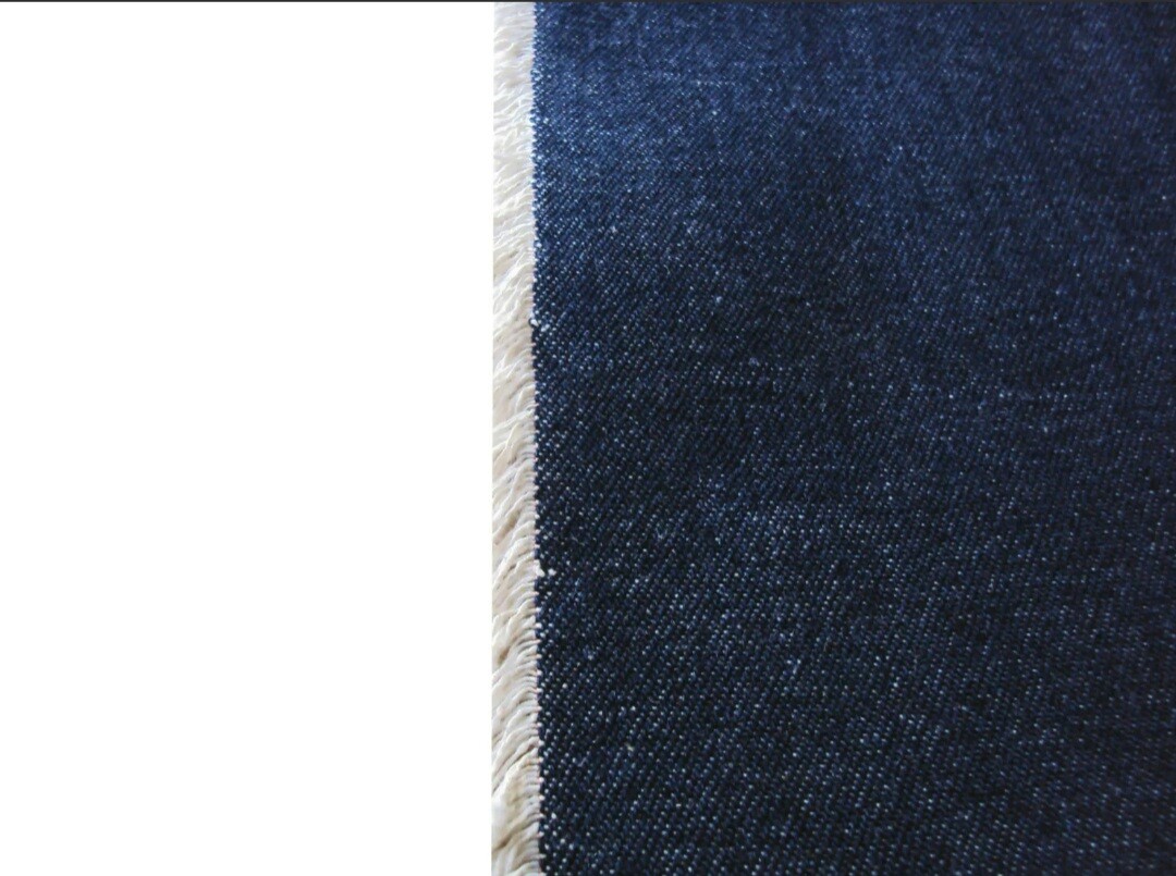 Navy Blue Denim 100% Cotton Canvas 10 oz Fabric 58″-60″ Wide Premium – by yard