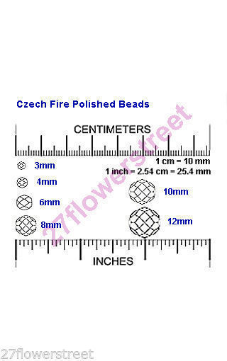 Czech Fire Polished Round Faceted Glass Beads in Crystal SunSet Metallic, 16″str