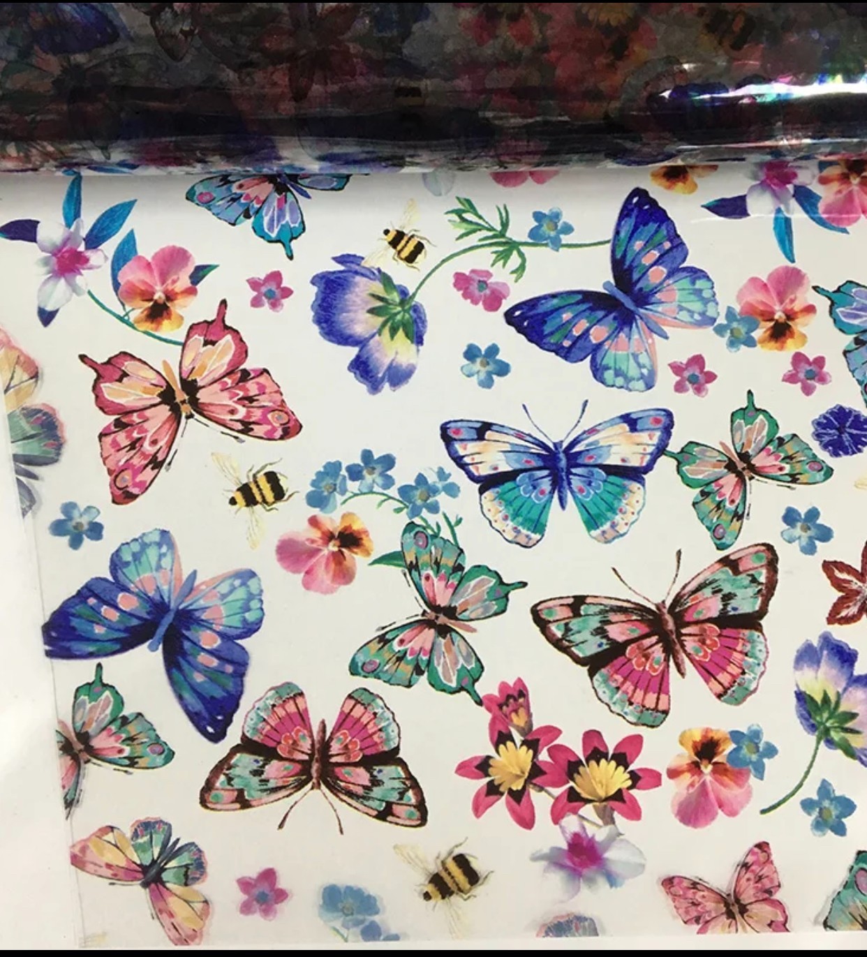 Animal Skin Printed Transparent Vinyl for Multi-Purpose DIY USA Seller