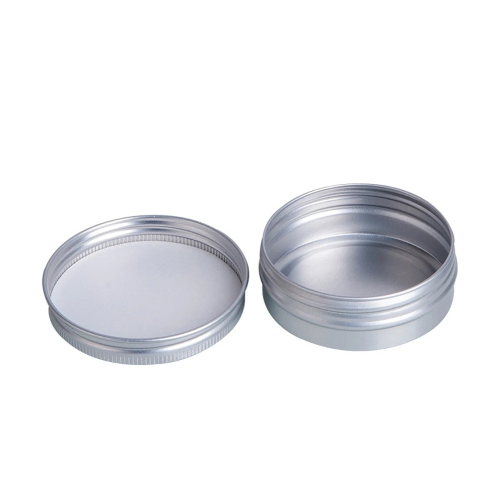 10pcs Aluminum Tin Metal Container 5g 10g 15g 20g 30g 50g 60g 100g Cosmetic Face