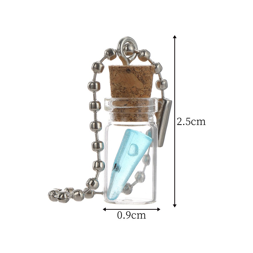 100pcs 0.5ml Mini Glass Bottle Vial Jar 10x18mm Small Container DIY Craft