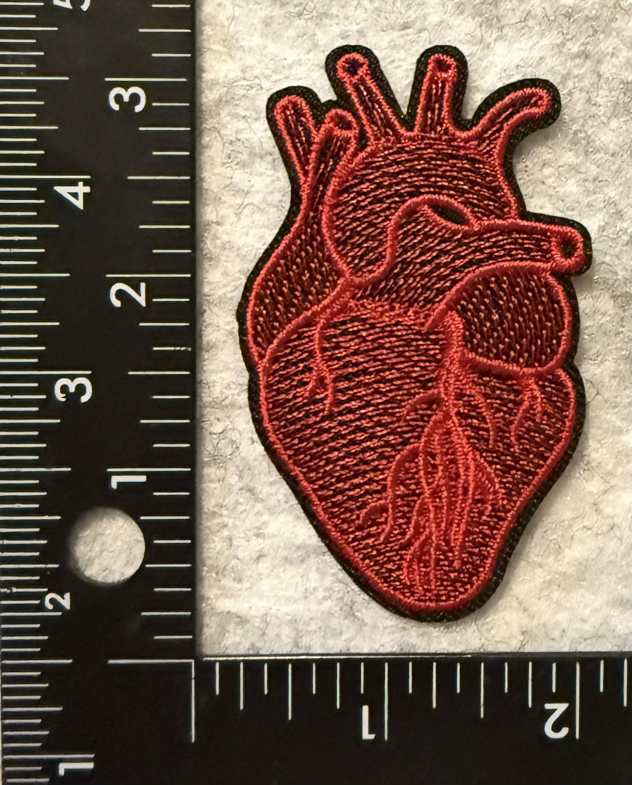 Lot of 1 Anotomical Heart Love Patch