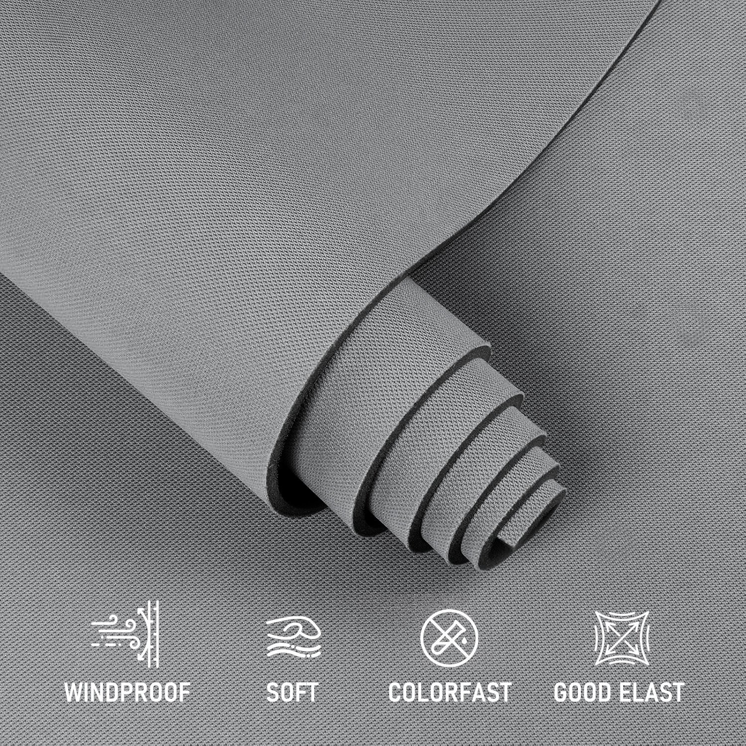 Automotive Universal Flat Knit Headliner Fabric 1/8 Thick Foam Backing /60″ Wide