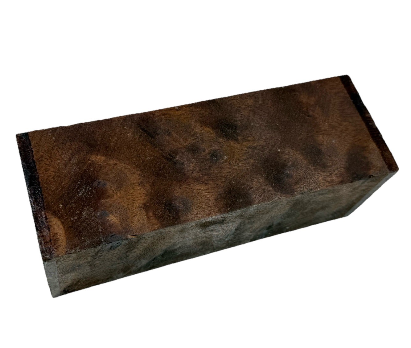 Camphor burl wood turning blank 2-5/8″ x 2-5/8″ x 7-1/2″ (d66) Dried