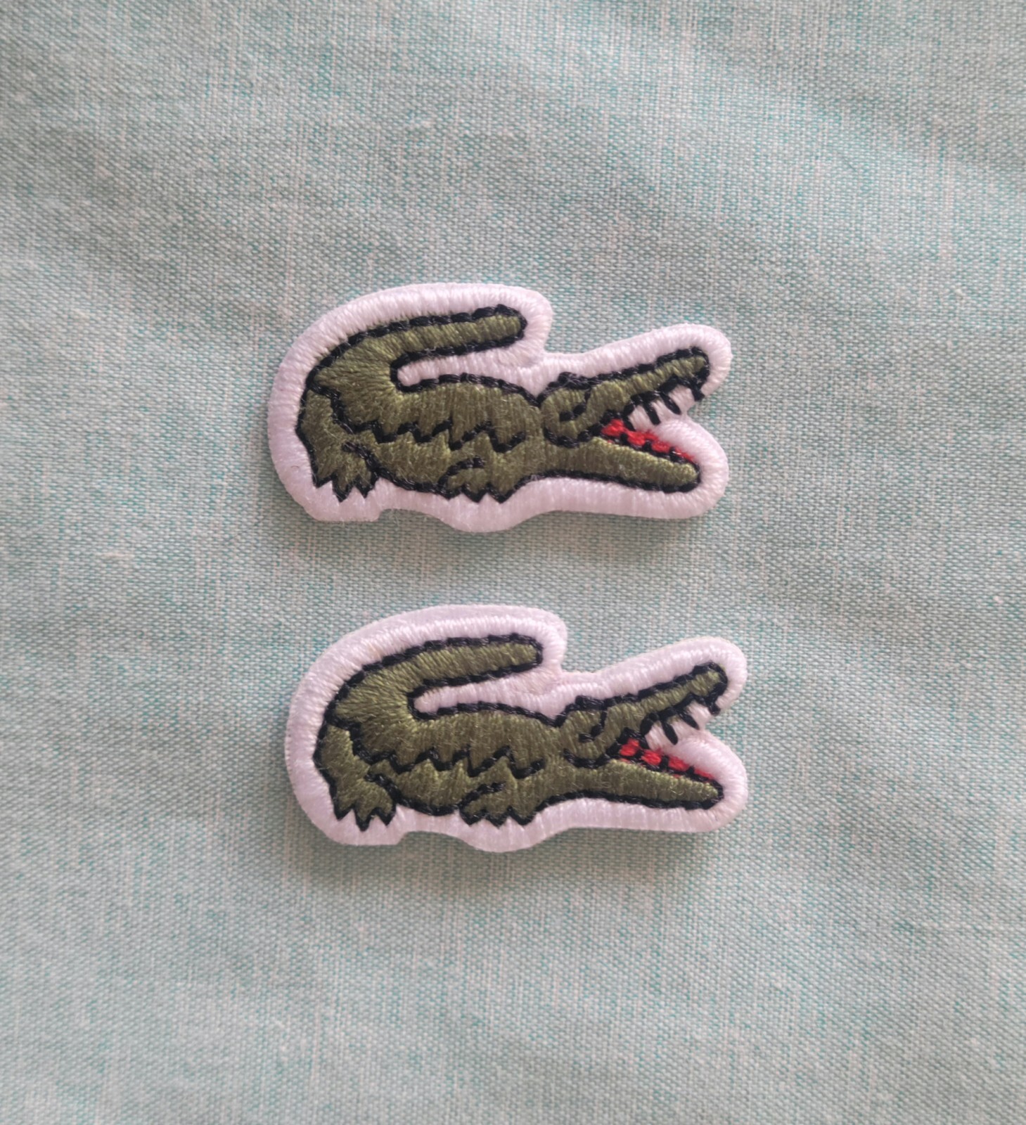 🔥 (1,2, or 6-Pack) Lacoste Alligator 🔥replacement patch