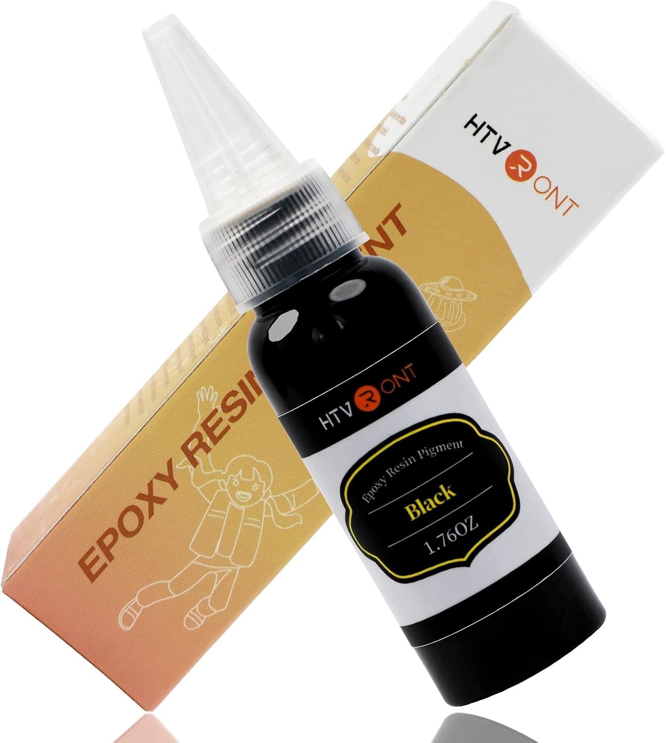 Highly Concentrated Black Resin Pigment Paste – 1.76oz for Vibrant Creations