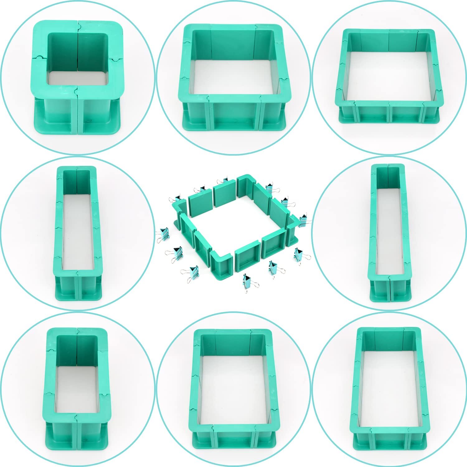 Adjustable Mold Housing Kit for Silicone Molds Making – Plastic Housing Frame…