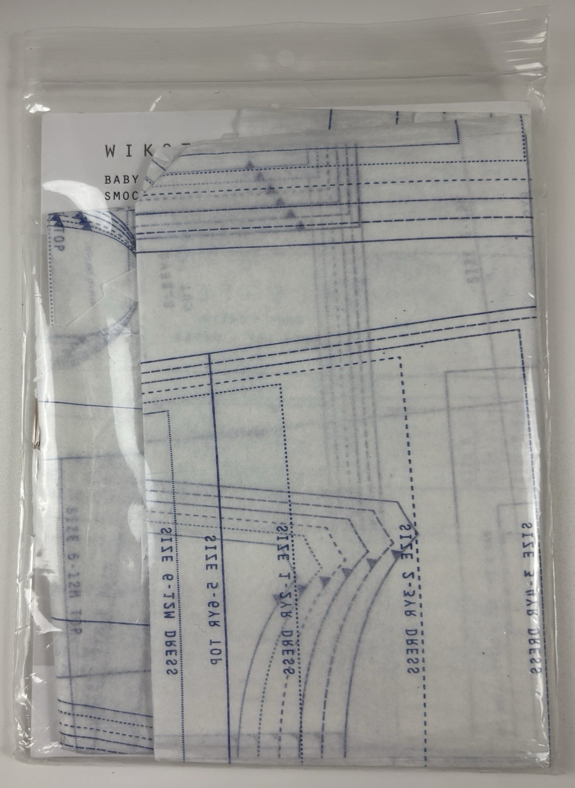 Wiksten Baby & Child Smock Dress + Top Sew Pattern Sz 6 Months – 6 Years UC OOP