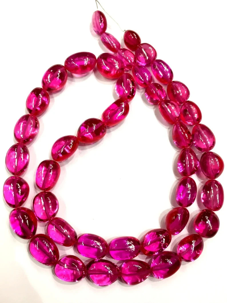 Extremely Beautiful So Pretty~Pink Spinel Smooth Beads Spinel Nuggets Beads.