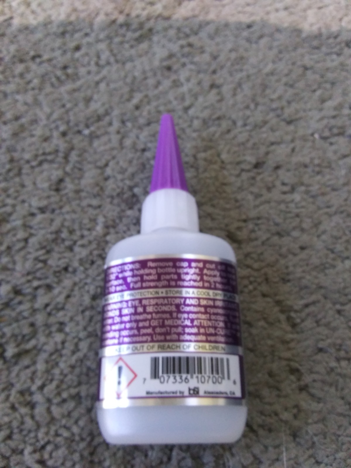 Bob Smith Industries BSI-107 Gap Filling Medium Insta-Cure+ 1oz 5-15 Second Glue