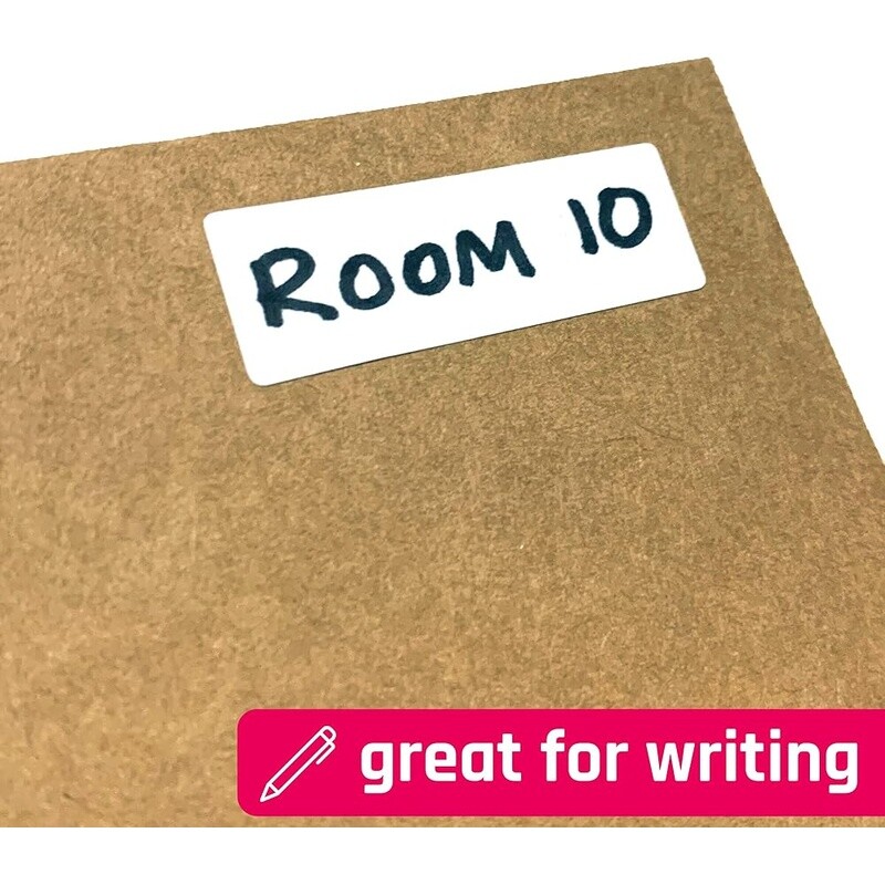900 Pack Price Stickers Small White Labels Self Adhesive Matte Surface Writing