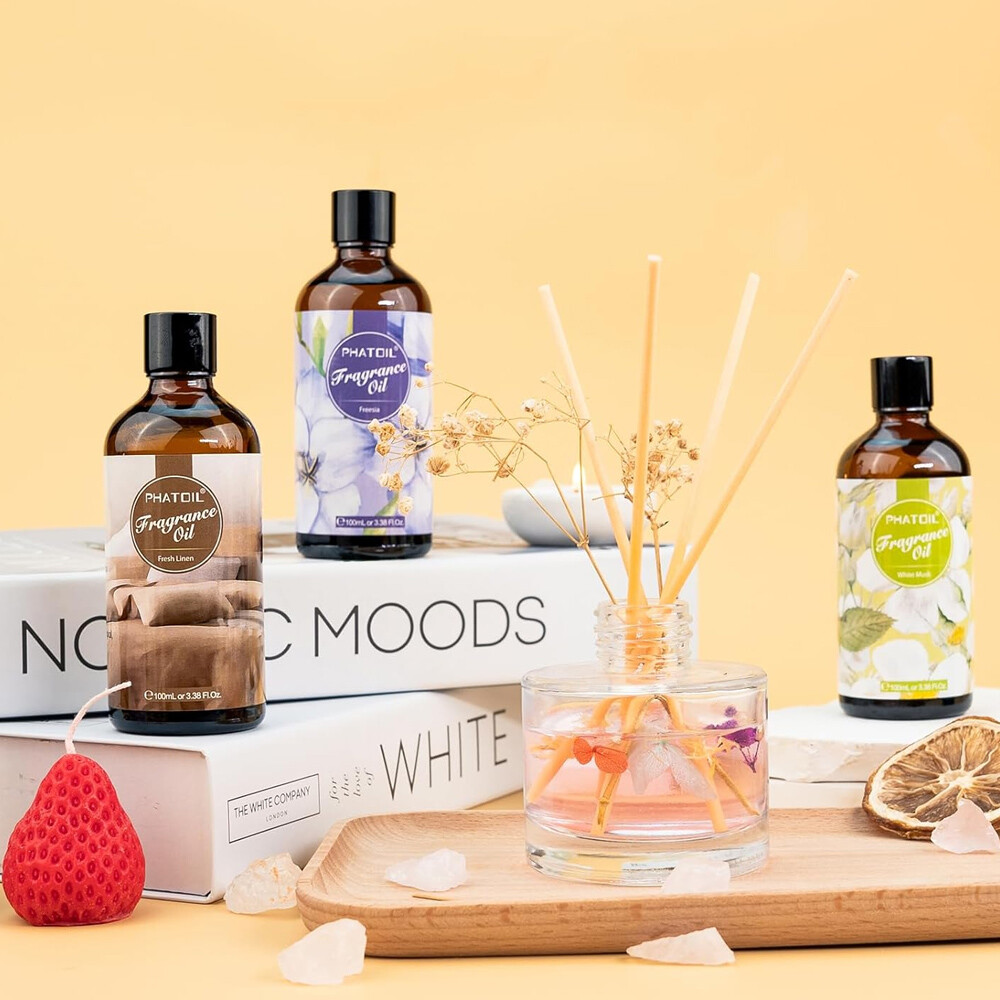 10ml Fragrances Oils Essential Oil -For Diffuser,Candle,Soap,Wax Melts Making US