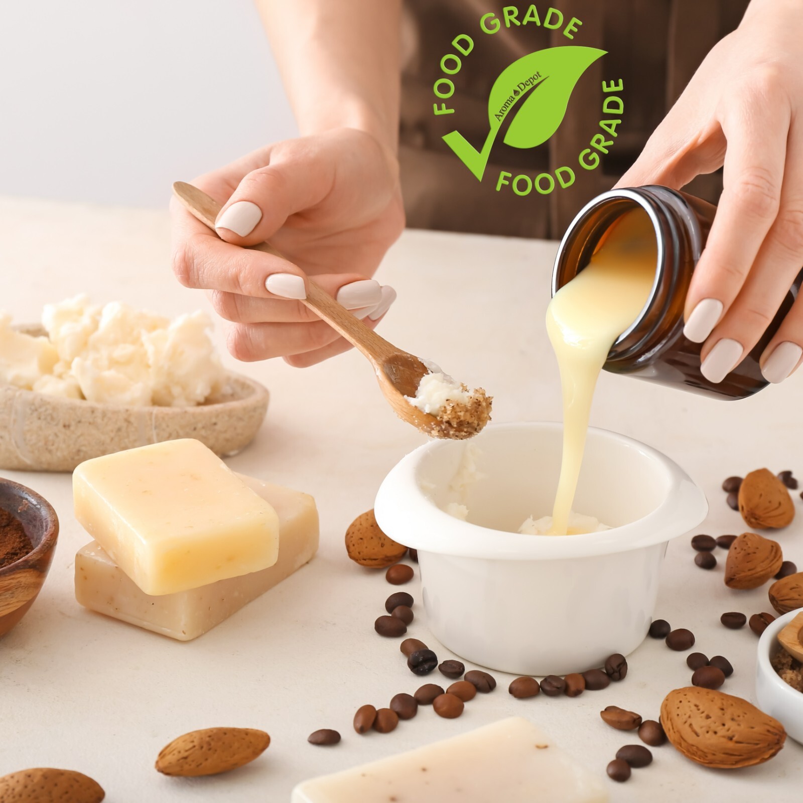 Cocoa Butter 8 oz. Raw 100% Pure Natural FOOD-GRADE Prime Pressed Cacao Butter