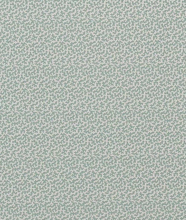 COLEFAX & FOWLER CURTAIN FABRIC ‘SEAFERN – AQUA’ 1.9 METRES 100% COTTON