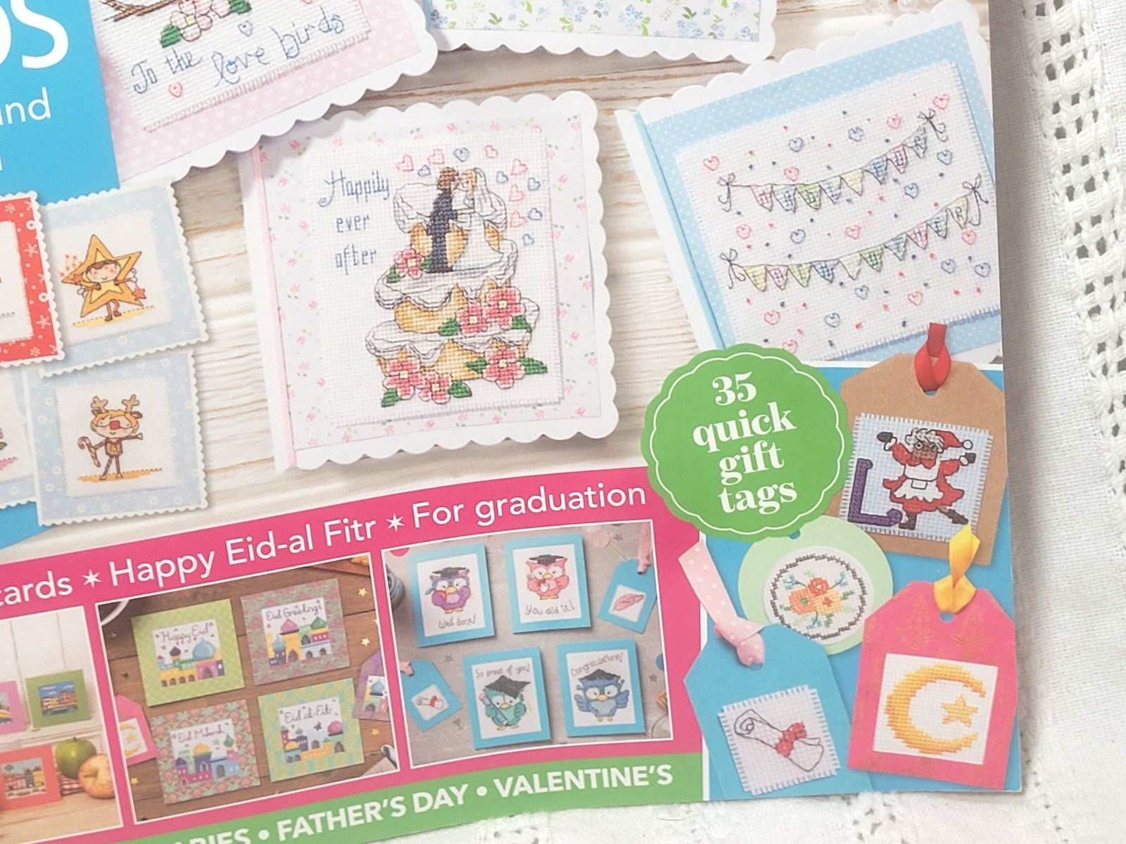 Cross Stitch Favourites Magazine 127 Patterns The Cards Issue 2024