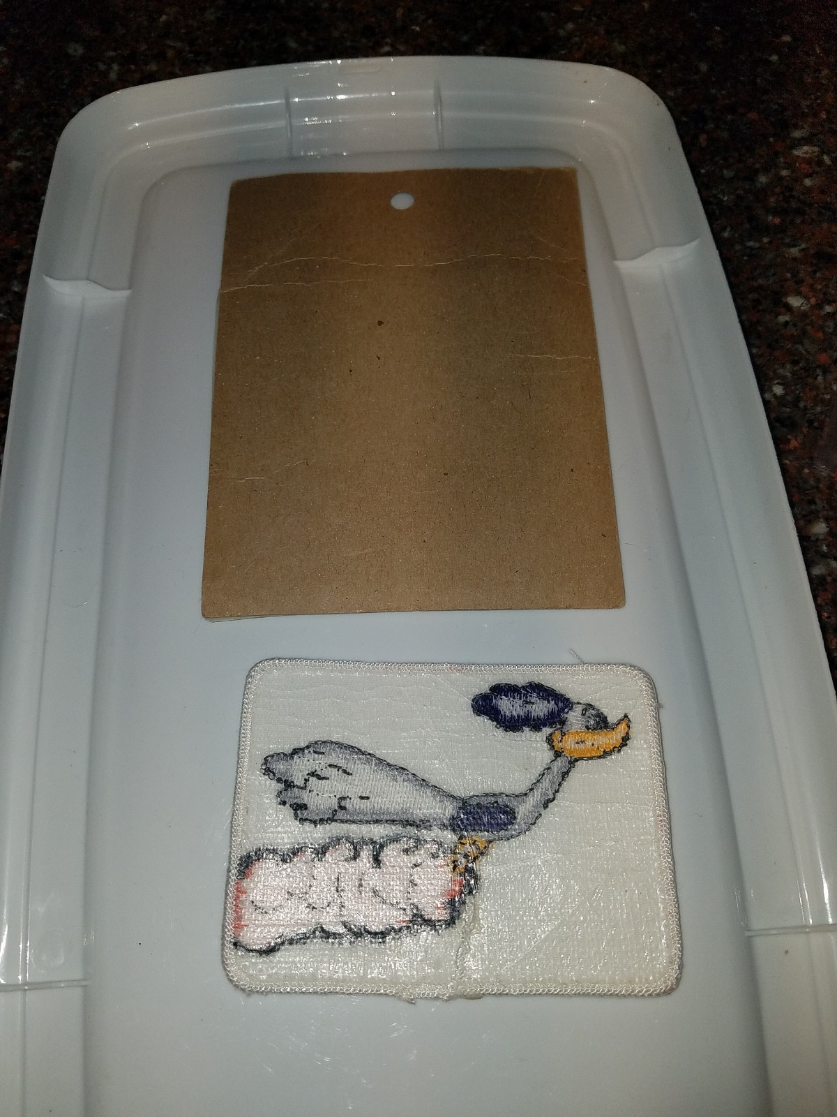(4) ROAD RUNNER PLYMOUTH SEW-ON/OR GLUE-ON PATCHES 8″X5″/4″X3″/3″ VTG RARE OLD