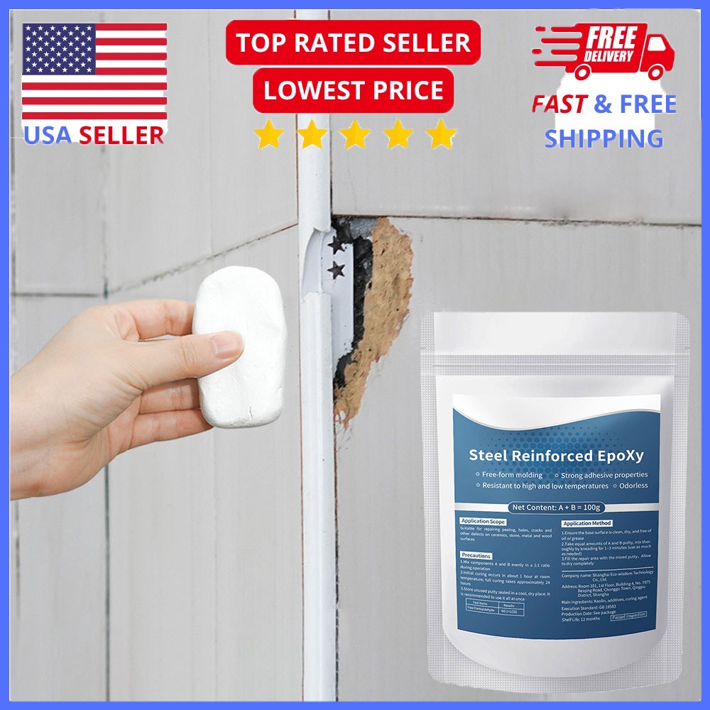 New Strong Clay Iron Adhesive, High-Strength Multi-Purpose Repair Clay 100G