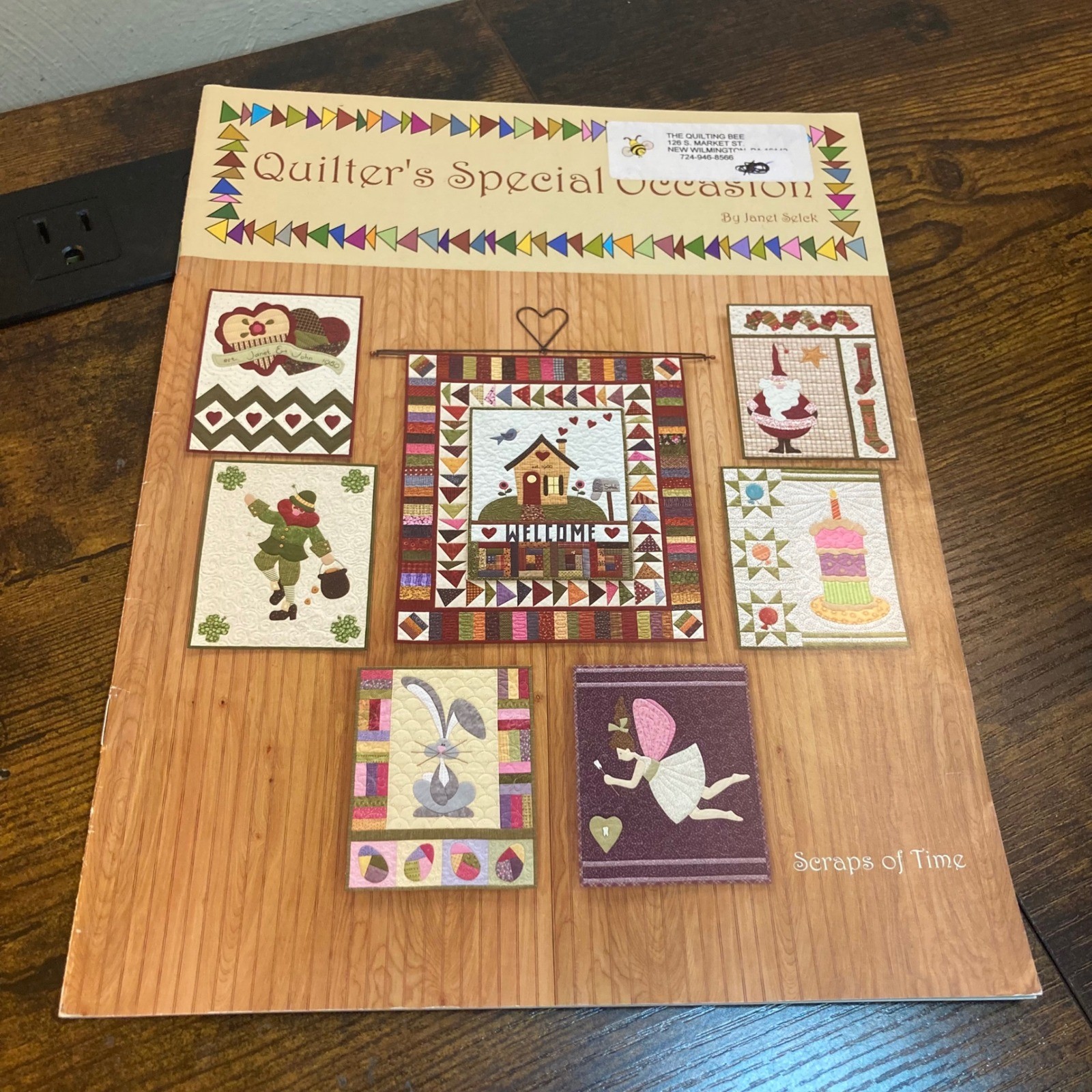 Quilters Special Occasion Janet Selck Scraps of Time Quilt Pattern Book bk209