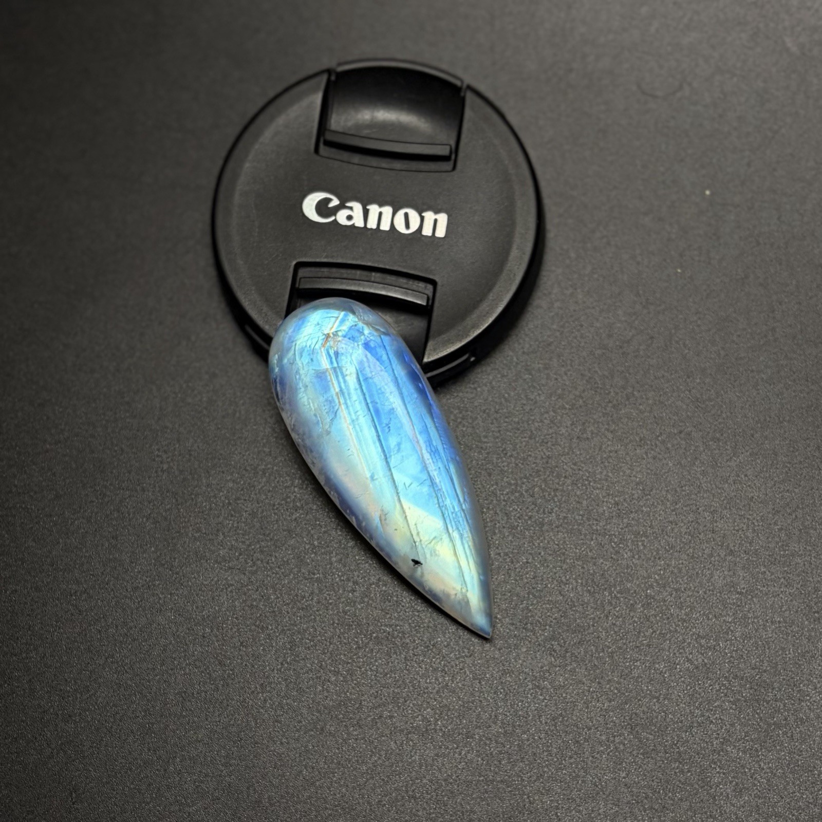Amazing White Rainbow Moonstone Loose Cabochon Gorgeous Blue Fire Gemstone
