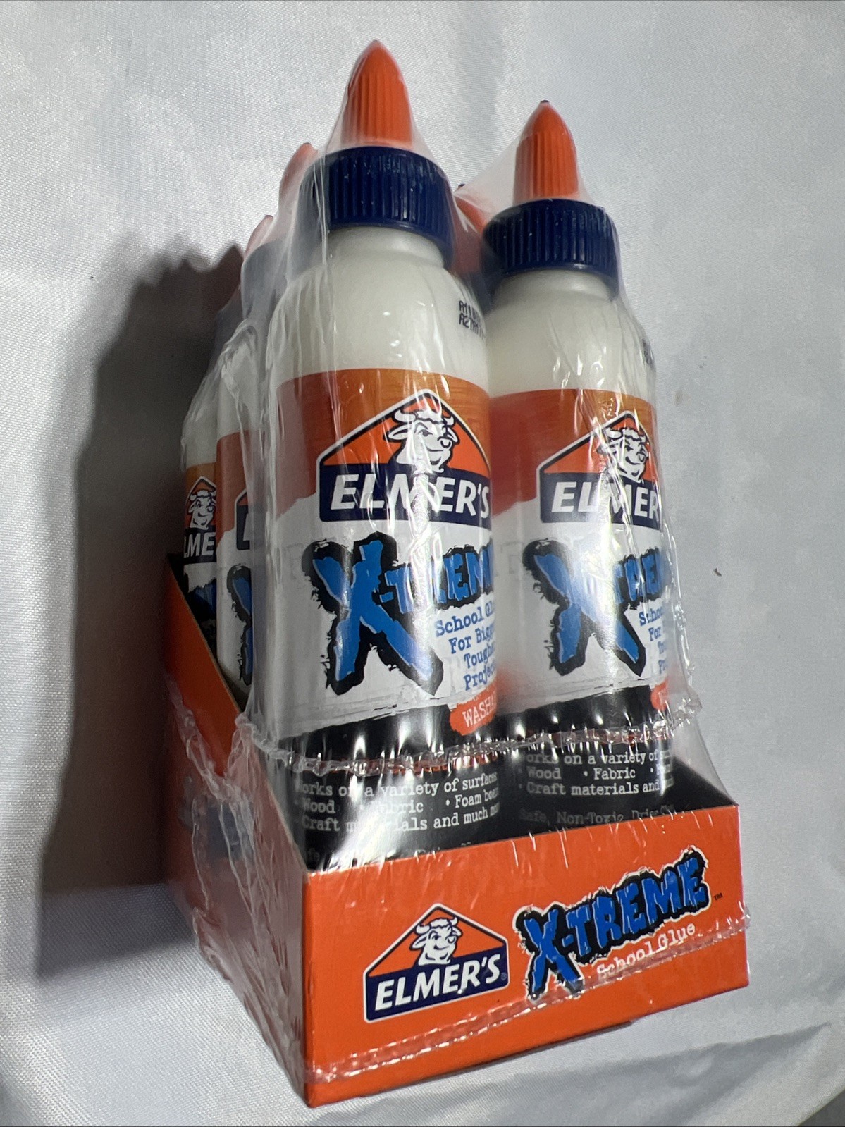 Elmer’s E591 All Purpose Craft Glue, 4 Ounce Tougher Glue Washable 6 Pack