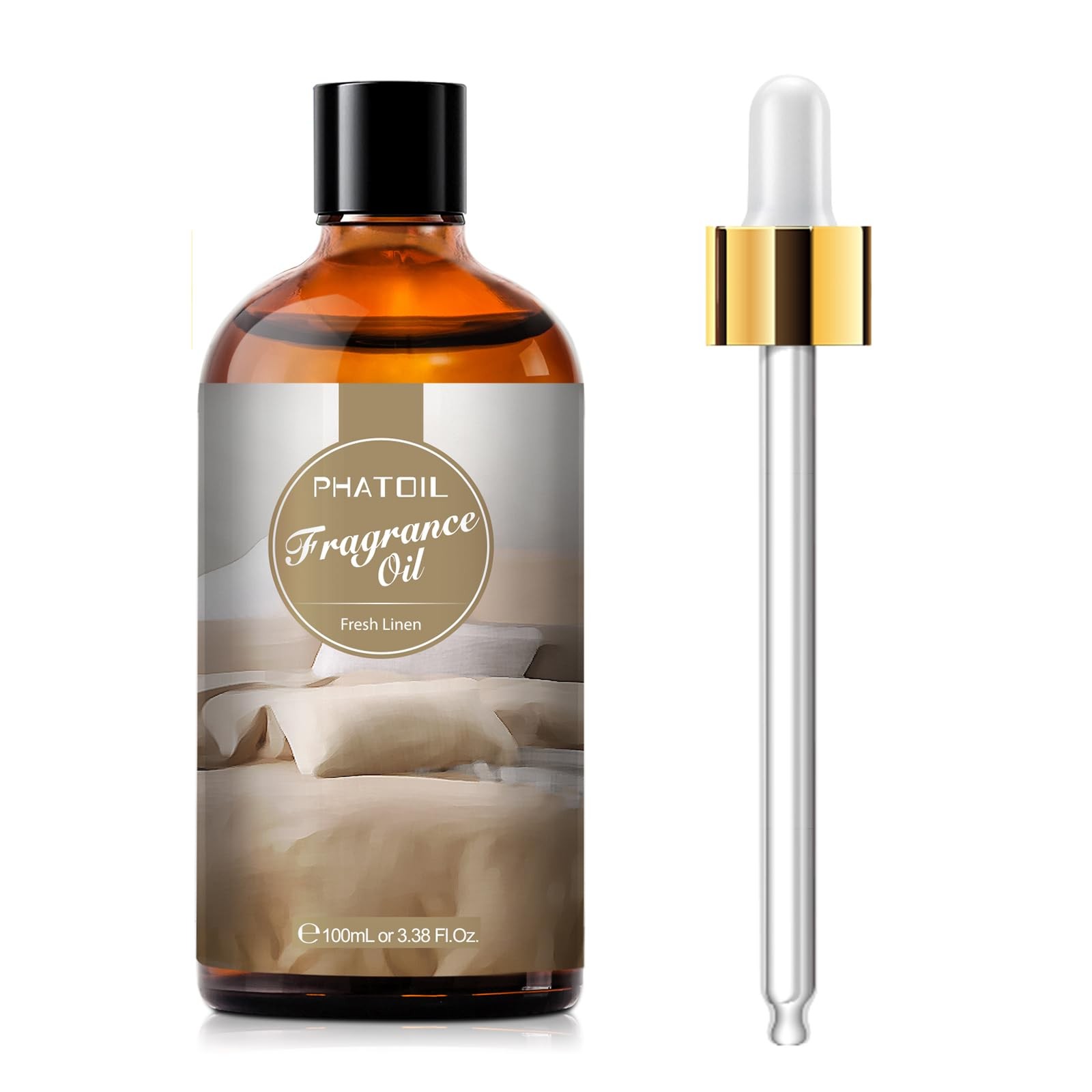 PHATOIL 3.38FL.OZ Fresh Linen Fragrance Oils for 3.38 Fl Oz (Pack of 1)