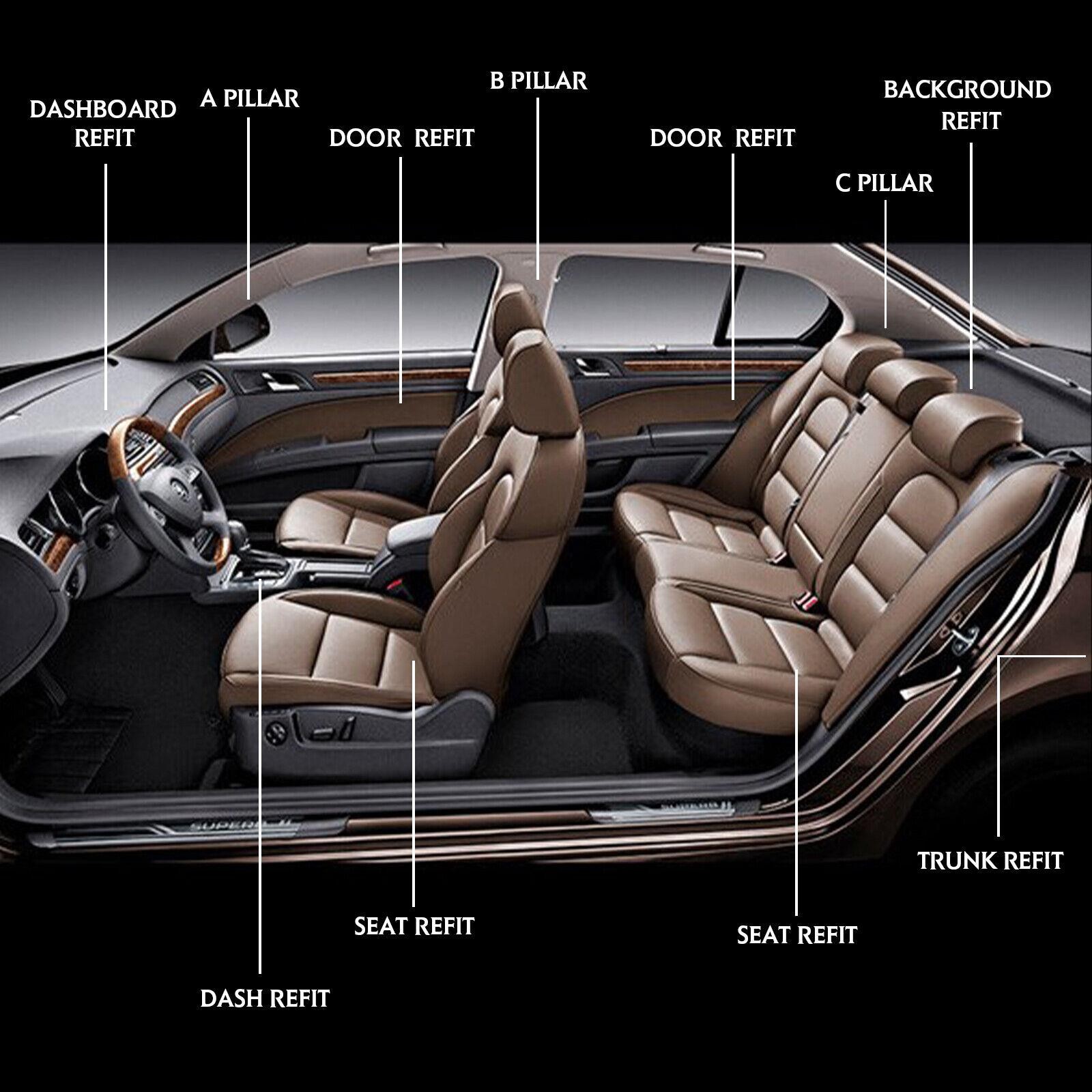 Black Suede Headliner Fabric Material 98″x60″ Car Interior Roof Liner Upholstery