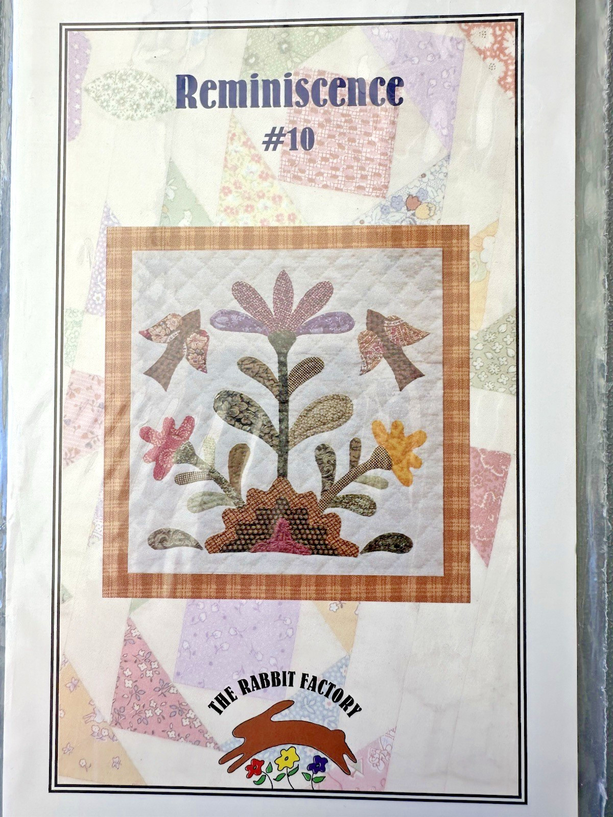 The Rabbit Factory Quilt Pattern Reminiscence Quilt of the Month 1-12 READ