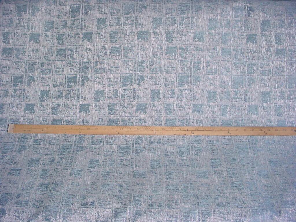 13-7/8Y Kravet Couture 35423 Sumi Reef Aqua Blue Chenille Upholstery Fabric