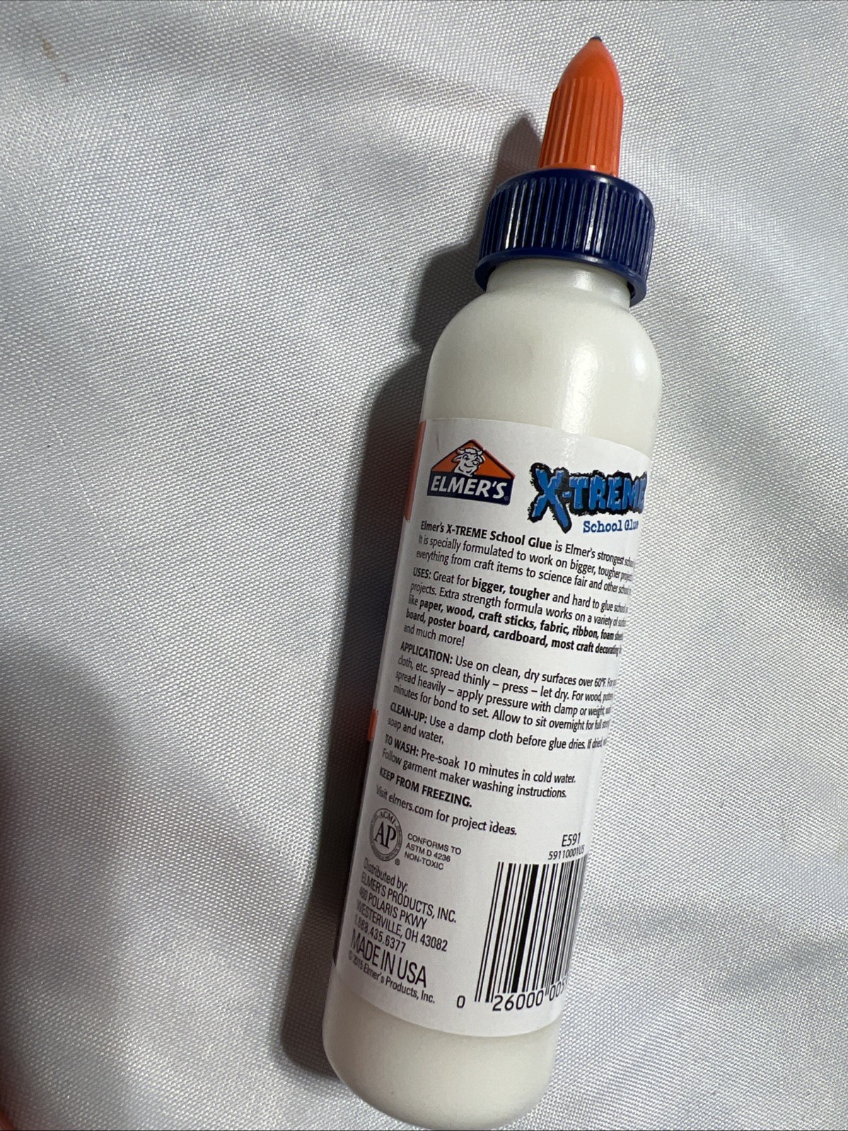 Elmer’s E591 All Purpose Craft Glue, 4 Ounce Tougher Glue Washable 6 Pack
