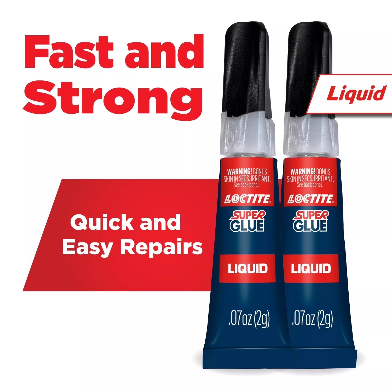 Super Glue 0.07 oz. Liquid Clear Tubes (2-Pack )