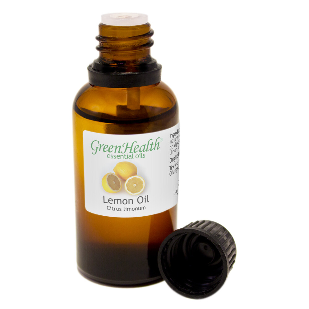 1 fl oz Lemon Essential Oil (100% Pure & Natural) – GreenHealth