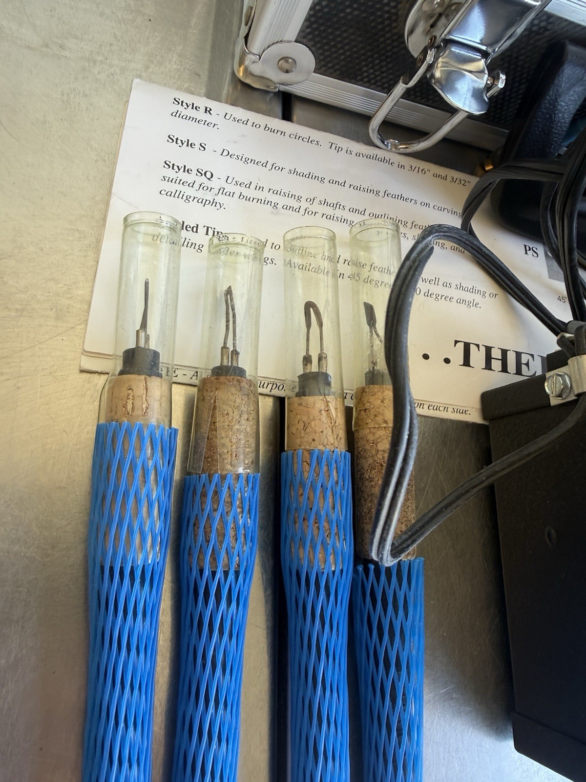 Colwood Electronics The DETAILER Wood Burner Main Unit with 4 pens