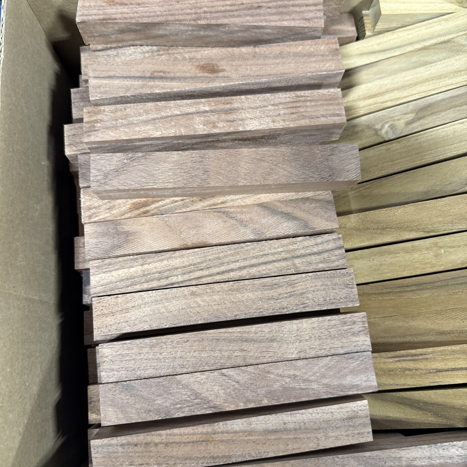 20pc Quebracho/Sahnillo/Parota/Cashew/Teak/Monkey Pod Turning Blanks3/4″x3/4″x6″