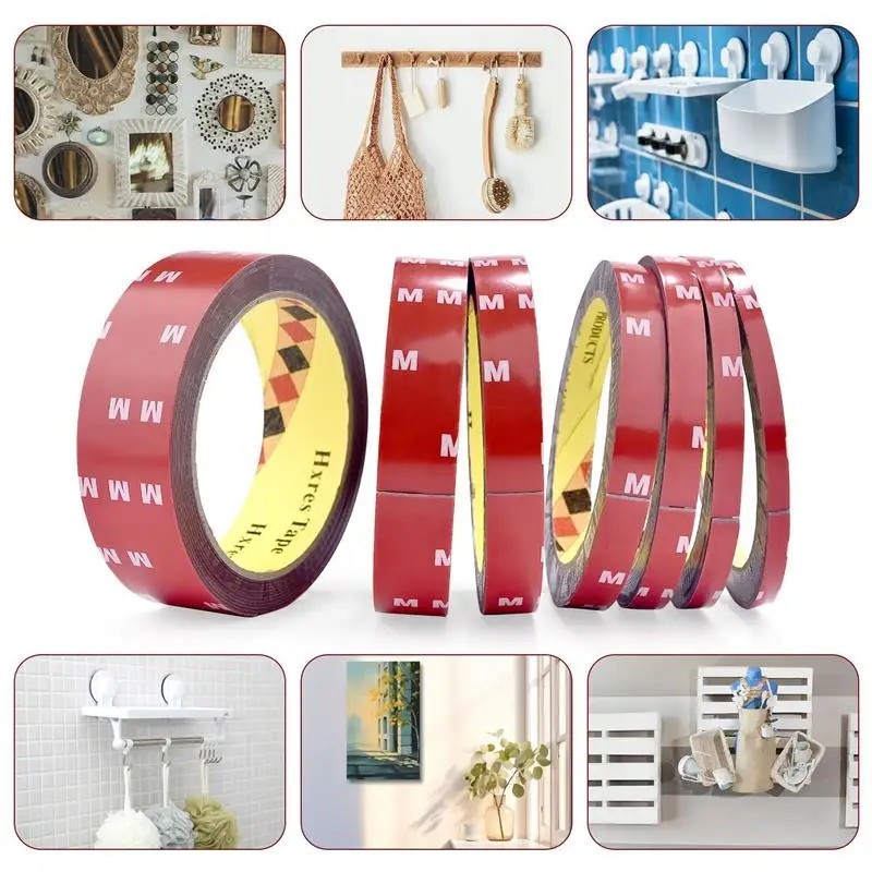 3M Double Sided Tape Heavy Duty Acrylic Adhesive Strong Mounting 3M x 0.4mm