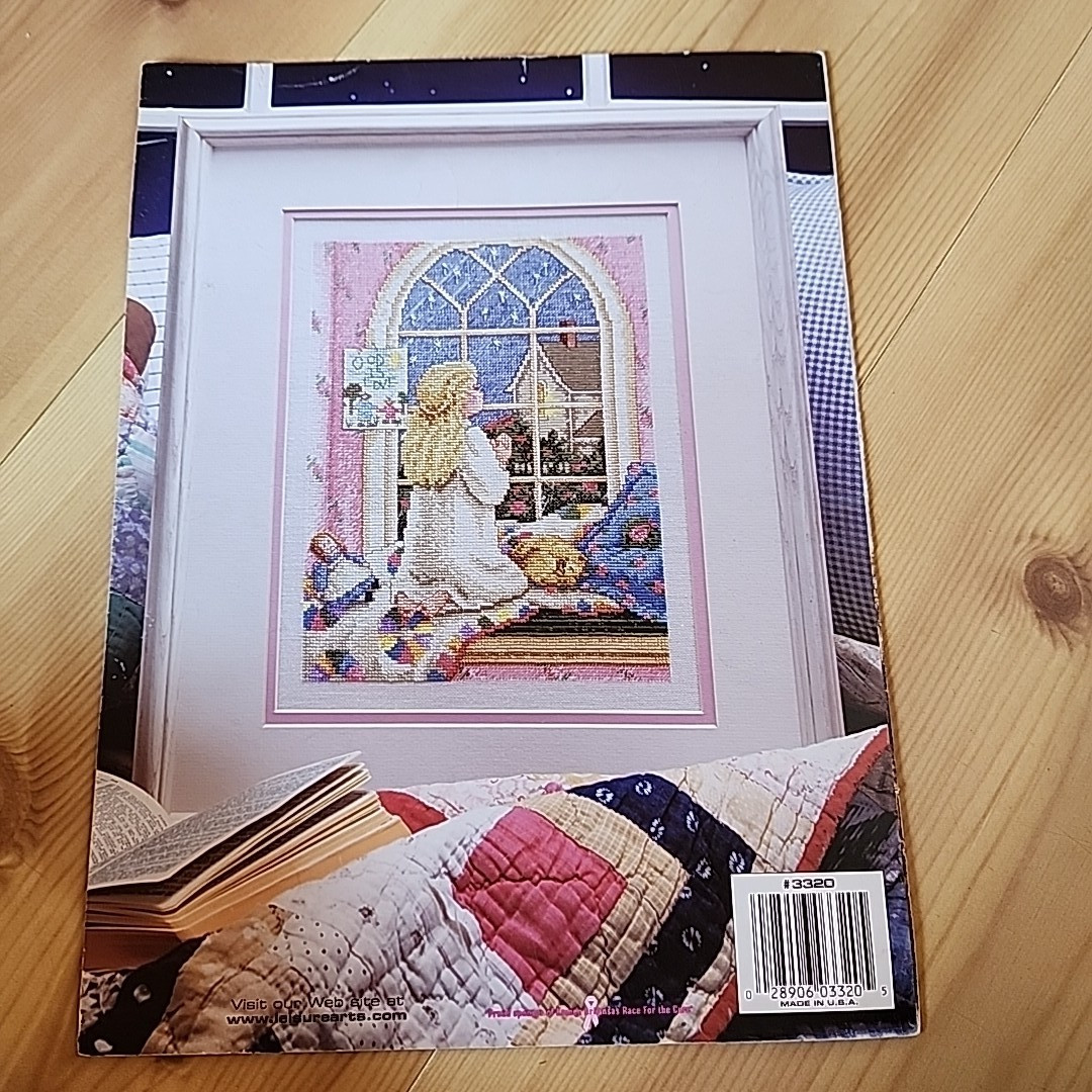 Paula Vaughan Cross Stitch Bedtime Prayers Cross Stitch Pattern Leaflet