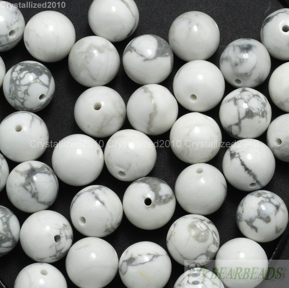 6mm Wholesale Natural Gemstone Round Spacer Beads Lapis Crystal Quartz Turquoise